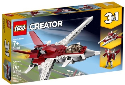 LEGO Creator 3 w 1 31086 Futurystyczny samolot