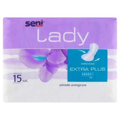 Wkładki Seni Lady Extra PLUS 15 sztuk urologiczne