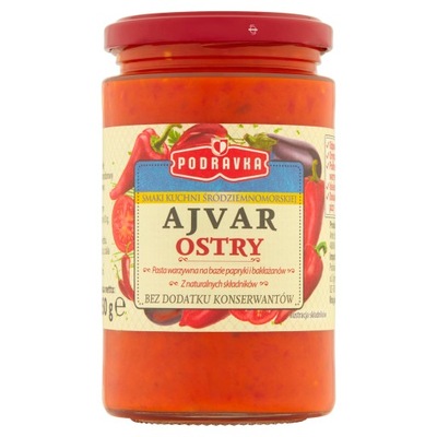 Ajvar sos ostry Podravka 350 g