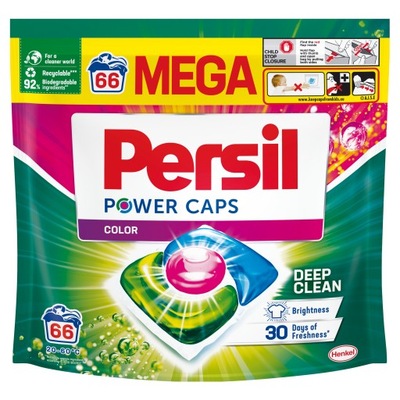 Persil Power Caps Kapsułki do Prania Color 66 szt