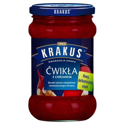 ĆWIKŁA KRAKUS Z CHRZANEM 300G