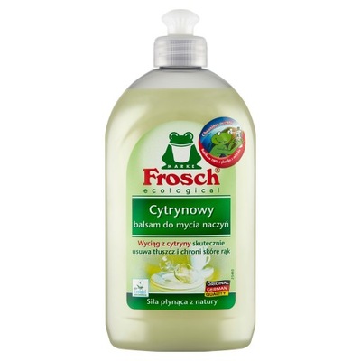 Płyn do mycia naczyń Frosch cytrynowy 0,5 l