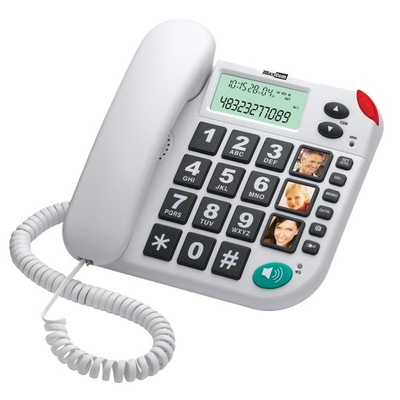 Telefon przewodowy Maxcom KXT480