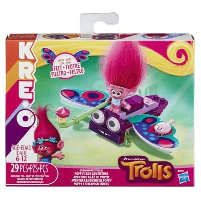 Klocki Hasbro Kre-O Trolls Przygody Poppy B9989