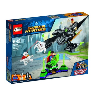 LEGO Super Heroes 76096 Superman i Krypto Łączą Siły