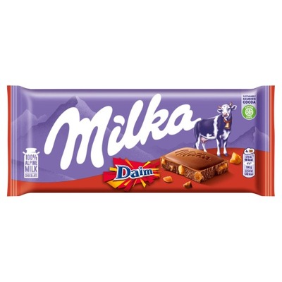 Milka Daim - czekolada mleczna 100 g