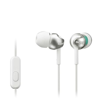 Słuchawki douszne Sony MDR-EX110APW White/Białe