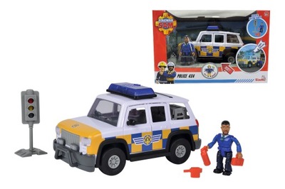 Simba Strażak Sam Jeep policyjny 9251096