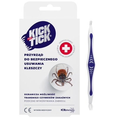 KICK the TICK Przyrząd Do Usuwania Kleszczy 1 szt