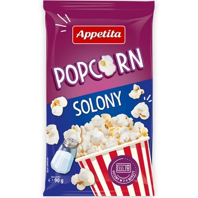 Appetita Popcorn solony 90 g