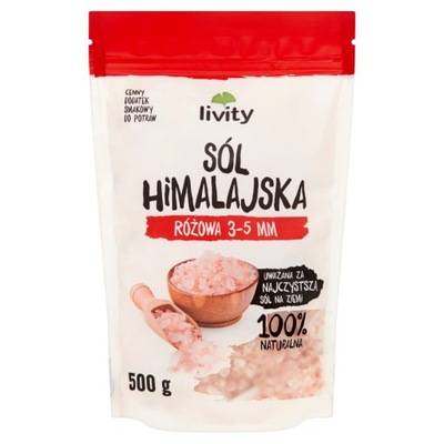 Sól himalajska Livity 500 g
