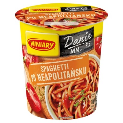 WINIARY DANIE W 5 MINUT Spaghetti Napoli 57 g