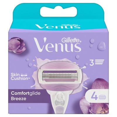GILLETTE VENUS COMFORTGLIDE BREEZE 4SZT WKŁADY