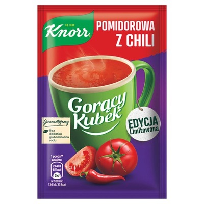 KNORR ZUPA POMIDOROWA Z CHILI 18G