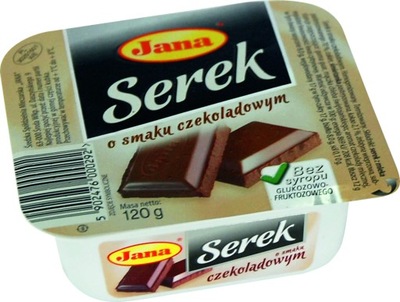 Jana Serek o smaku czekoladowym 120g