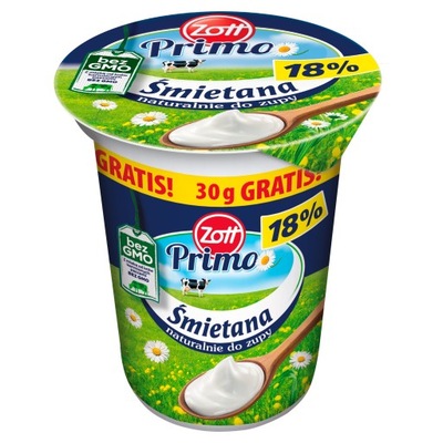 Śmietana 18 % Zott 330 ml 360 g