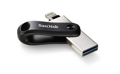 Pendrive SanDisk iXpand Flash Drive GO 128GB Lightning USB 3.0 For Apple PC
