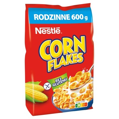 Nestle Corn Flakes płatki kukurydziane 600g