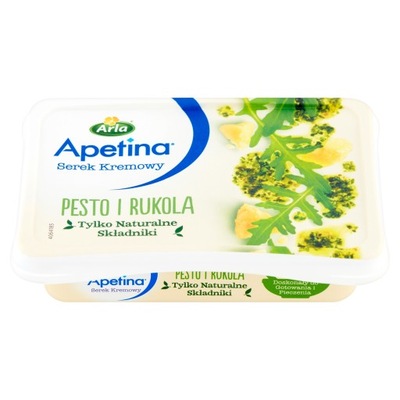 Arla Apetina Serek kremowy pesto i rukola 125 g