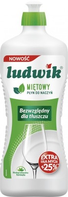 Ludwik-Płyn do mycia naczyń-miętowy 0,9 l