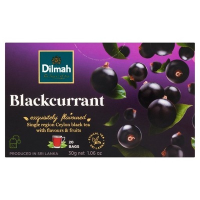 HERBATA DILMAH BLACKCURRANT 30G