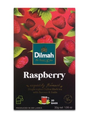 Dilmah Raspberry 20X1,5g MALINOWA