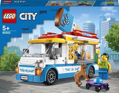 KLOCKI LEGO CITY FURGONETKA Z LODAMI 60253 DLA DZIECI OD 5 LAT