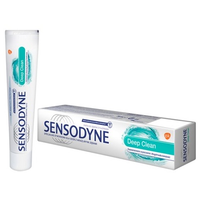 Sensodyne Deep Clean Toothpaste pasta do zębów 75ml termin 05.03.2025