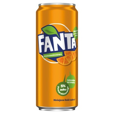 Napój gazowany Fanta pomarańczowa 330 ml