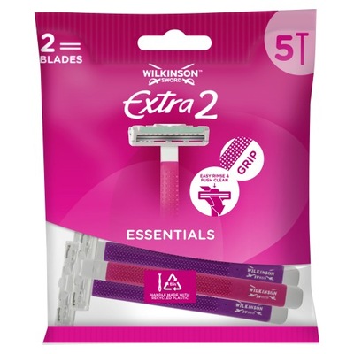 Maszynka WILKINSON Extra 2 Essential Beauty 5szt z IT