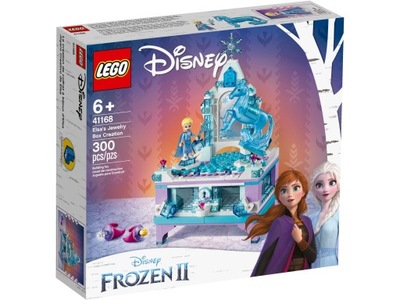 Lego Frozen II Szkatułka na biżuterię Elsy 41168