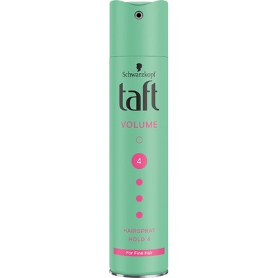 Lak na vlasy Taft Volume 4 Hairspray 250 ml