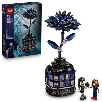 LEGO 76784 Wednesday Kwiat czarnej dalii + torebka LEGO gratis!