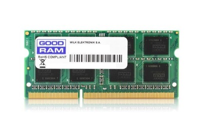 PAMIĘĆ RAM DDR3 GOODRAM 4GB 1600MHz CL11 SO-DIMM DO LAPTOPA WYDAJNA