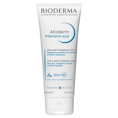 Bioderma Atoderm Intensive Eye 100 ml krem pod oczy 3w1 łagodzi regeneruje