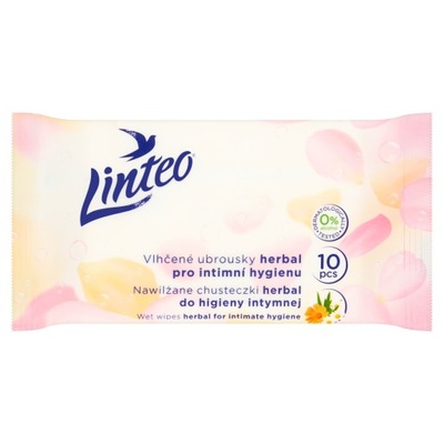 Chusteczki do higieny intymnej Linteo 10 szt.