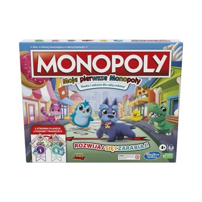 Gra MONOPOLY Junior Moje pierwsze Monopoly F4436/6