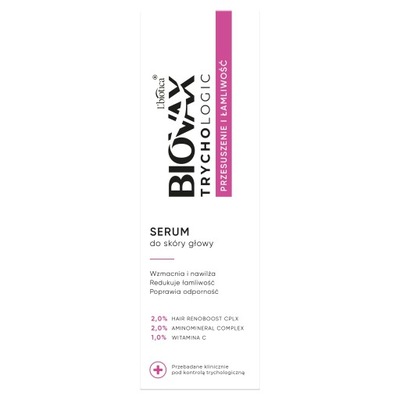 L'biotica Biovax Trychologic Przesuszenie serum
