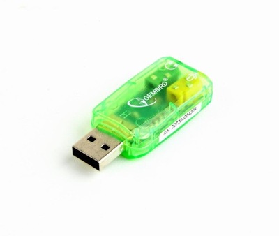 Karta dźwiękowa GEMBIRD Virtus SC-USB-01