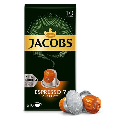 Kapsułki do Nespresso Jacobs Espresso 7 Classico 10 szt.