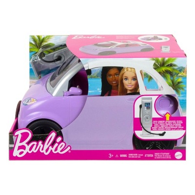 Barbie Samochód elektryczny HJV36 Auto dla lalek Barbie
