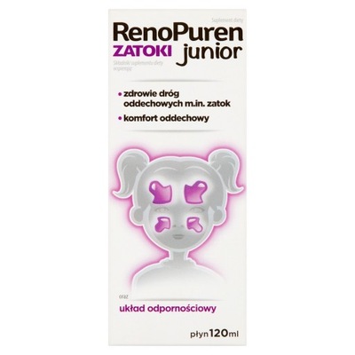 RenoPuren zatoki Junior płyn 120ml