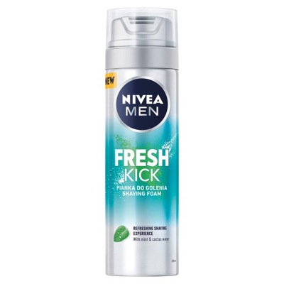 Nivea Men Fresh Kick 200 ml pianka do golenia