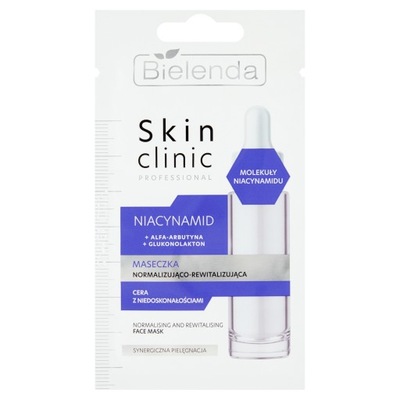 BIELENDA Skin Niacynamid maseczka normalizująca 8g