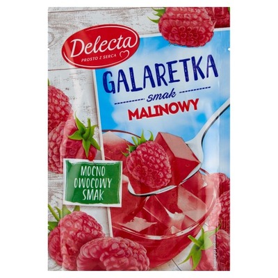 Galaretka malinowy Delecta 70 g