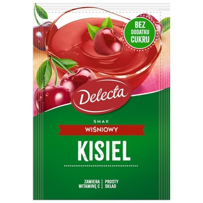 Kisiel wiśniowy Delecta 38 g