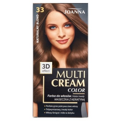 Joanna Multi Cream color farba naturalny blond 33