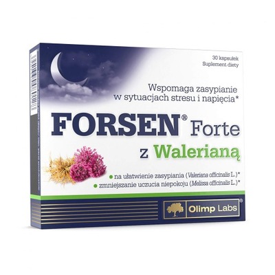 Olimp Forsen Forte z Walerian 30 kapsułek