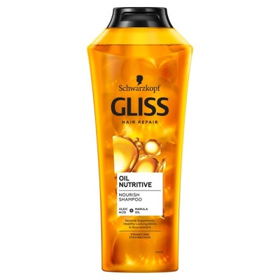 Gliss Nutritive Oil Szampon do Włosów 400 ml