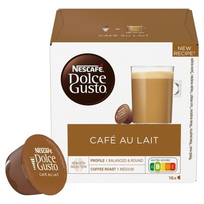 Kapsułki do Nescafe Dolce Gusto Cafe au Lait 16 szt.